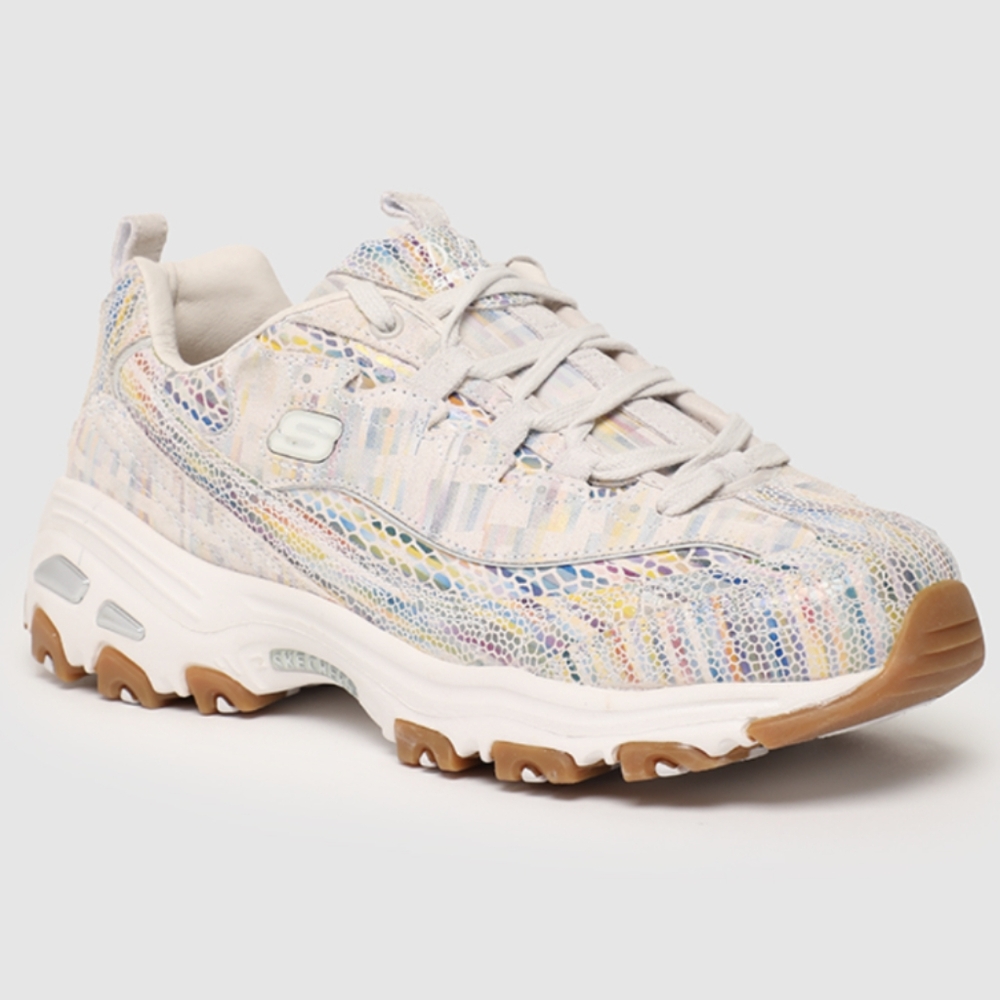 SKECHERS leather D LITES sneakers shoes 10